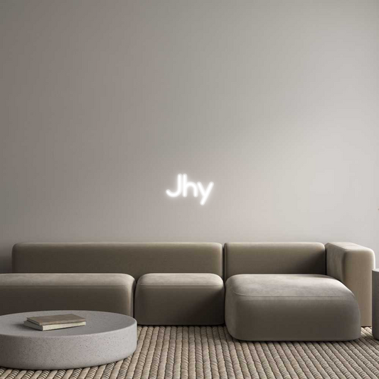 Custom Neon: Jhy