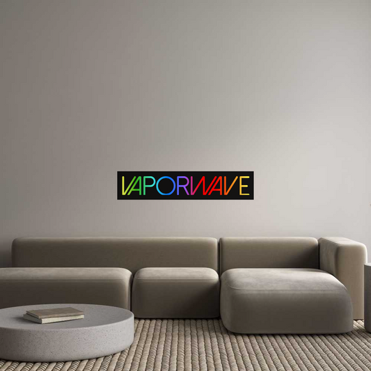 Custom Neon: Vaporwave