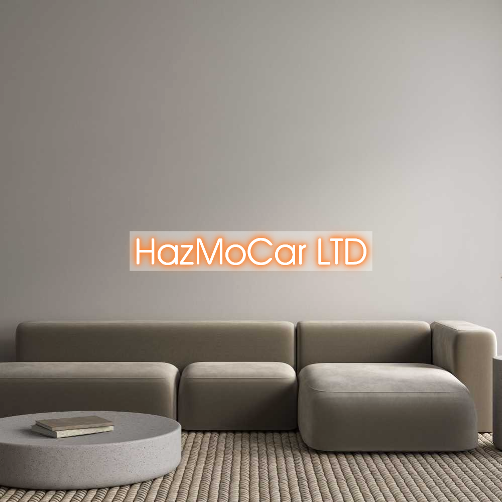 Custom Neon: HazMoCar LTD