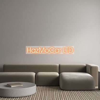 Custom Neon: HazMoCar LTD