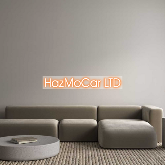 Custom Neon: HazMoCar LTD