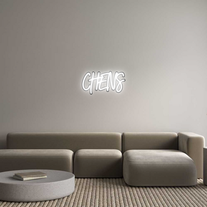 Custom Neon: CHEN'S