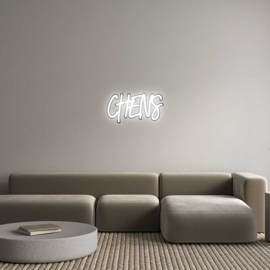 Custom Neon: CHEN'S