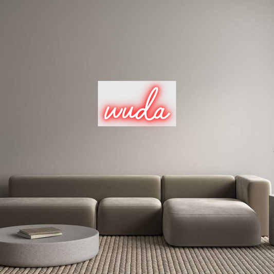 Custom Neon: wuda