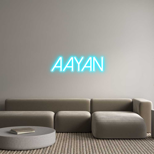 Custom Neon: Aayan