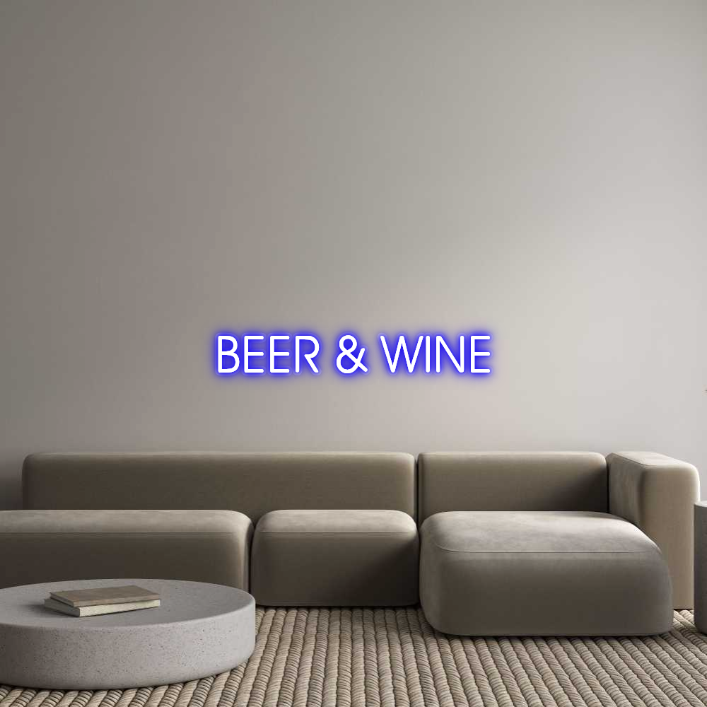 Custom Neon: BEER & WINE