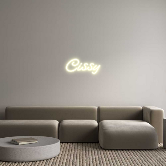 Custom Neon: Cissy