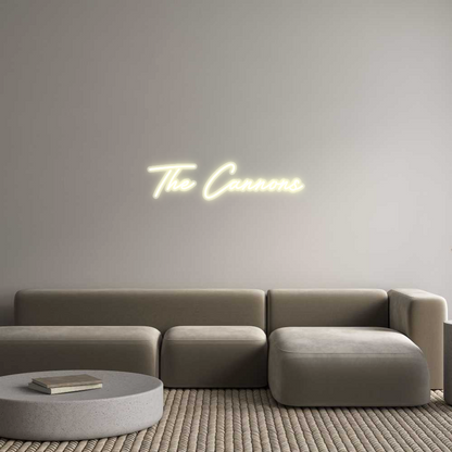 Custom Neon: The Cannons