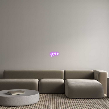 Custom Neon: qoxie