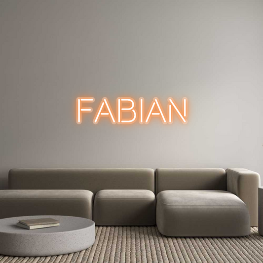 Custom Neon: Fabian
