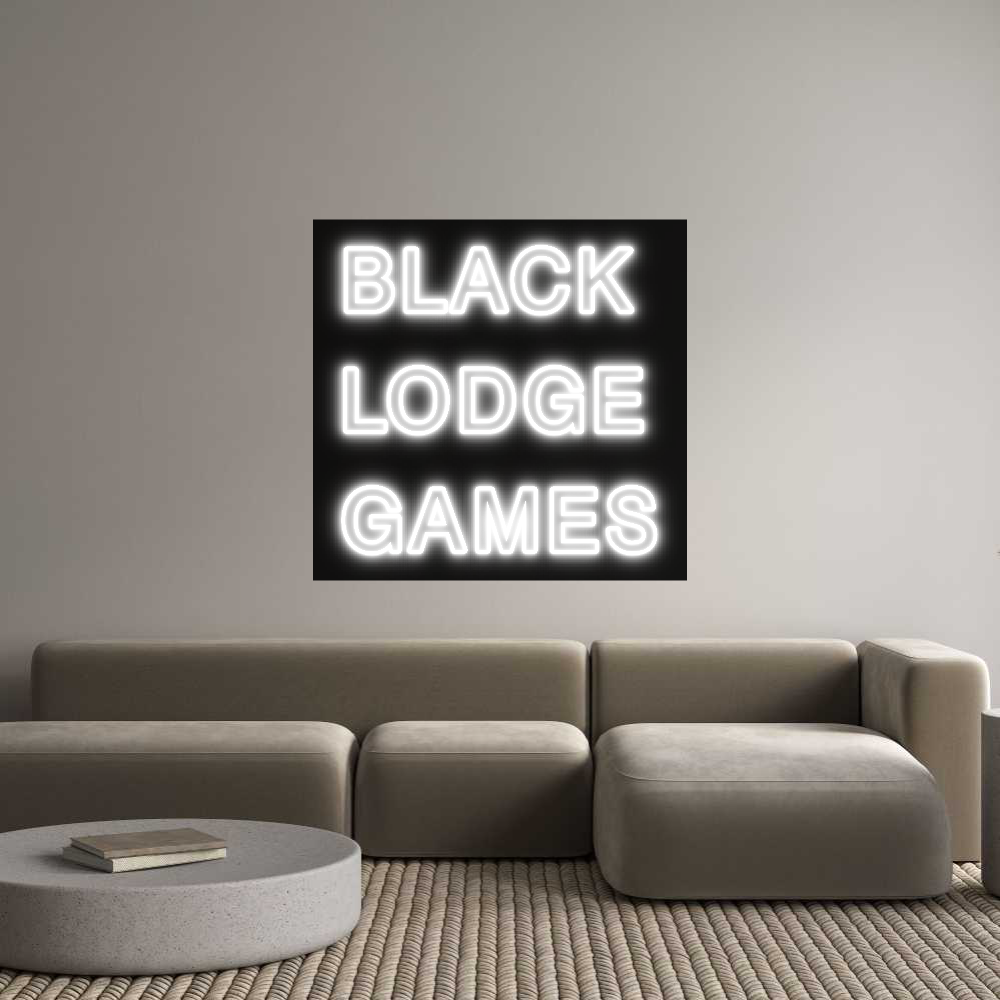Custom Neon: BLACK
LODGE
...