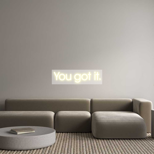 Custom Neon: You got it.