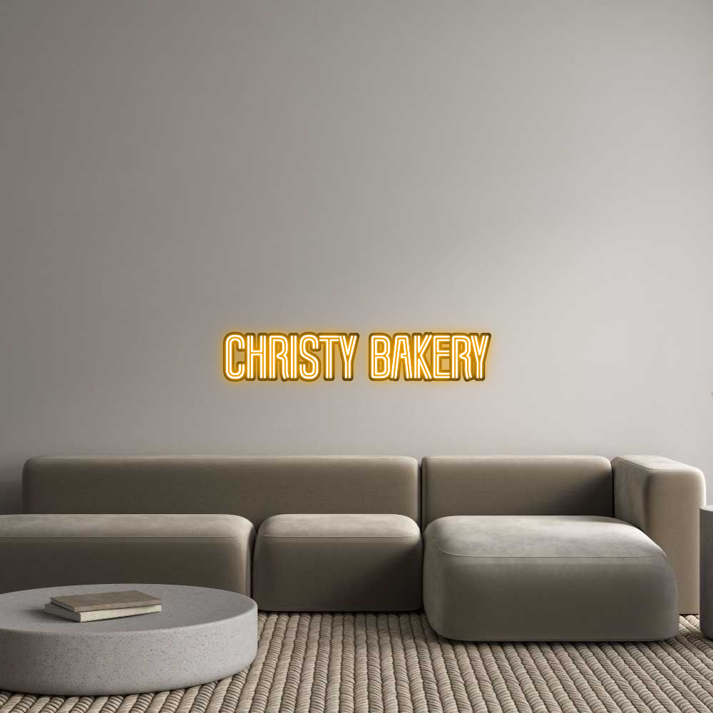 Custom Neon: Christy Bakery