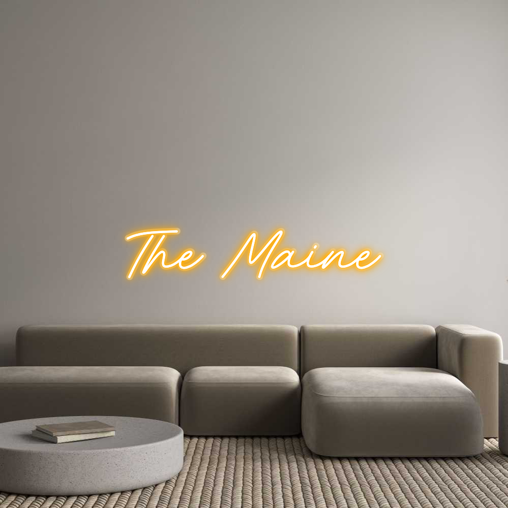 Custom Neon: The Maine