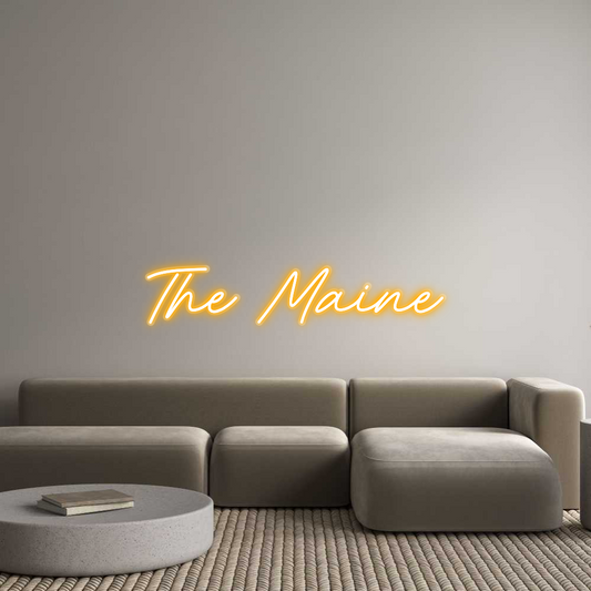 Custom Neon: The Maine