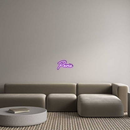 Custom Neon: Paris