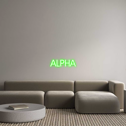 Custom Neon: ALPHA