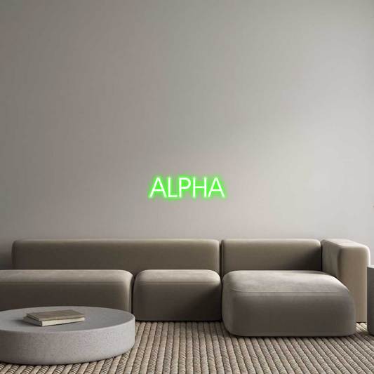 Custom Neon: ALPHA
