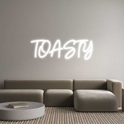 Custom Neon: TOASTY