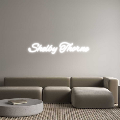 Custom Neon: Shelby Thorne