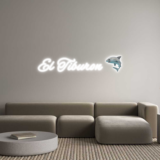 Custom Neon: El Tiburon 🦈