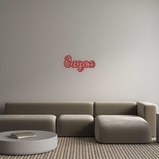Custom Neon: Sayen