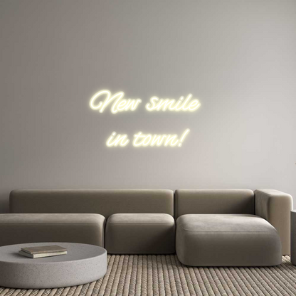 Custom Neon: New smile 
i...