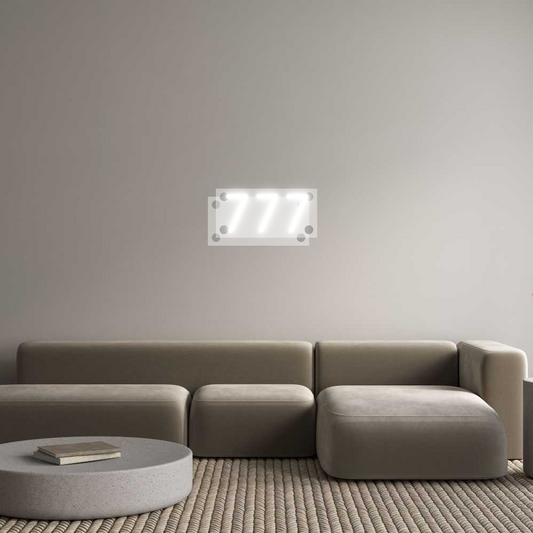 Custom Neon: 777