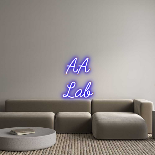 Custom Neon: AA
Lab