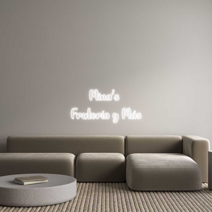 Custom Neon: Mina’s 
Frut...