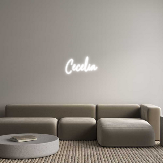 Custom Neon: Cecelia
