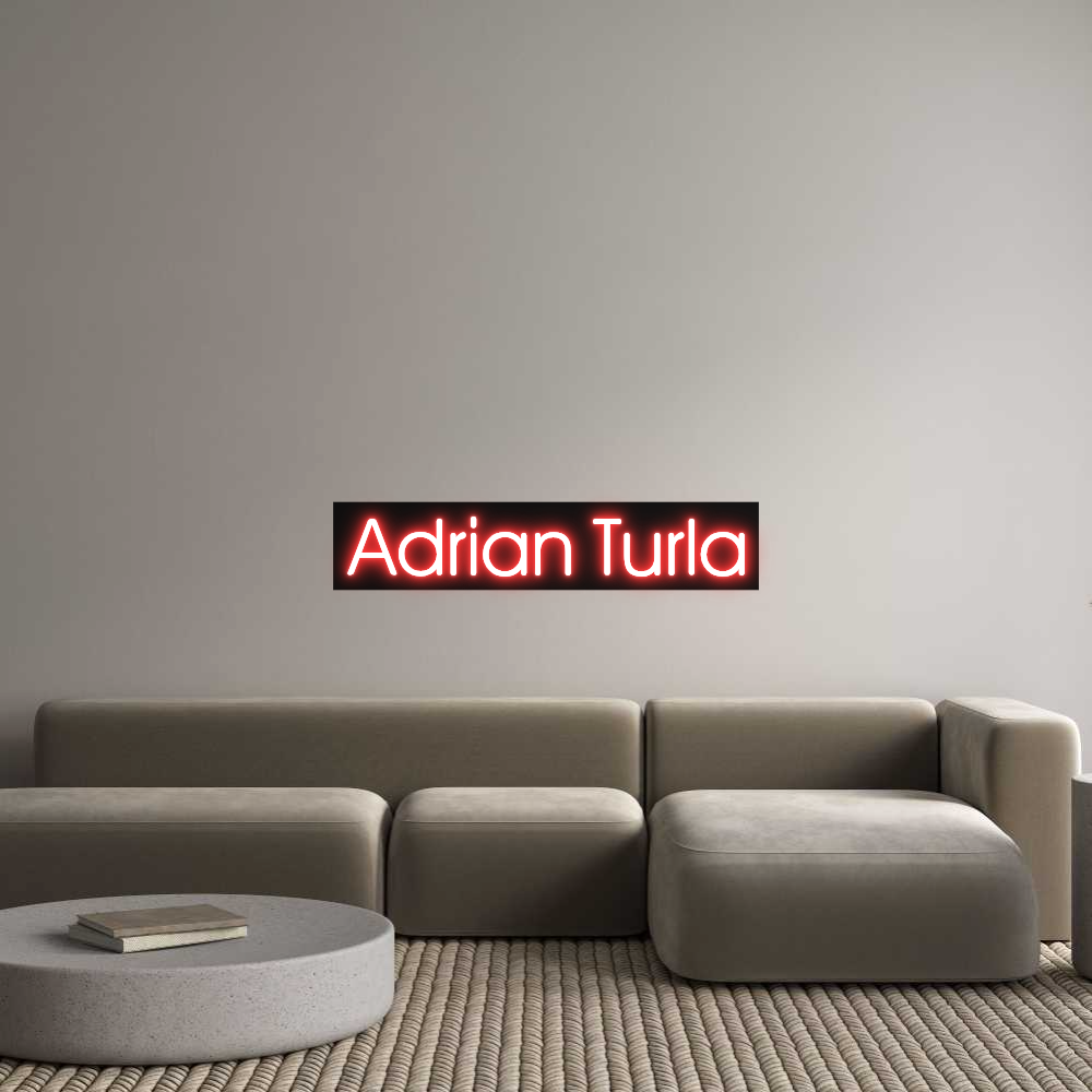 Custom Neon: Adrian Turla