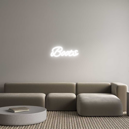 Custom Neon: Boots