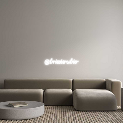 Custom Neon: @briseisrubio