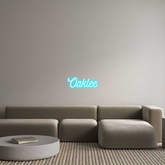 Custom Neon: Oaklee