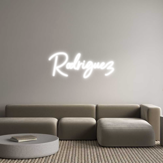 Custom Neon: Rodriguez