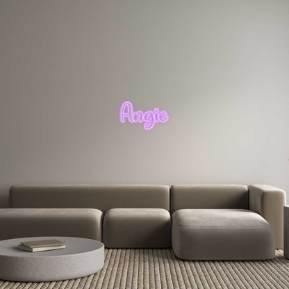 Custom Neon: Angie