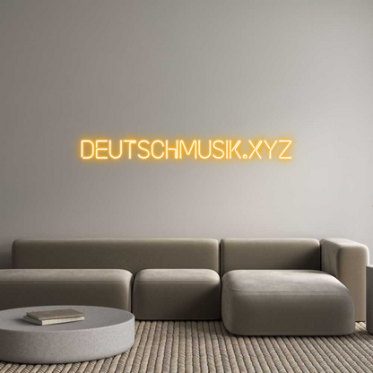 Custom Neon: deutschmusik....
