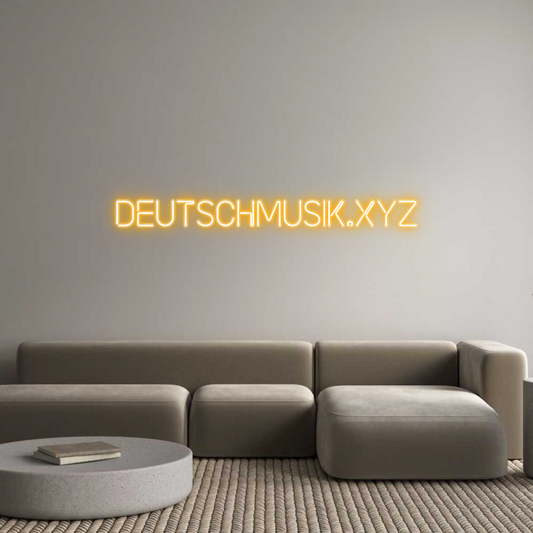 Custom Neon: deutschmusik....