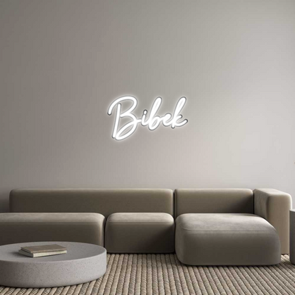 Custom Neon: Bibek