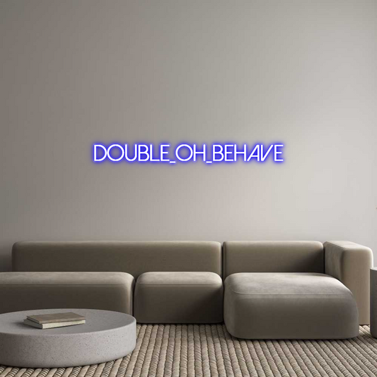 Custom Neon: Double_Oh_Beh...