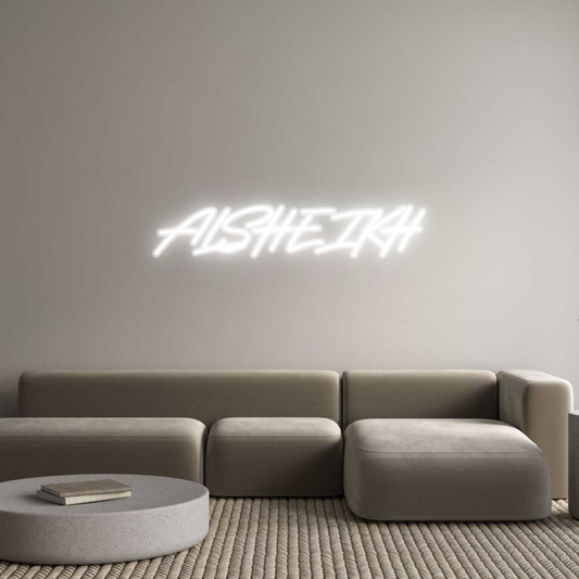 Custom Neon: ALSHEIKH