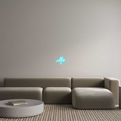 Custom Neon: Ali