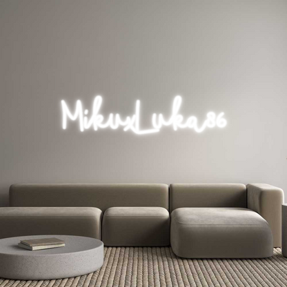 Custom Neon: MikuxLuka86