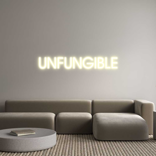 Custom Neon: UNFUNGIBLE