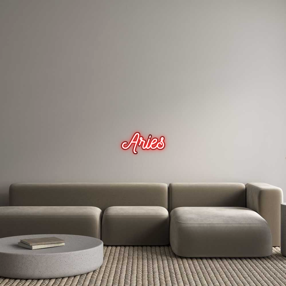 Custom Neon: Aries