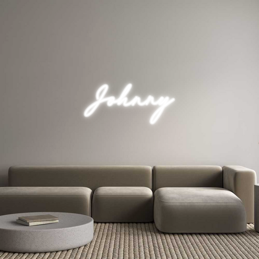 Custom Neon: Johnny