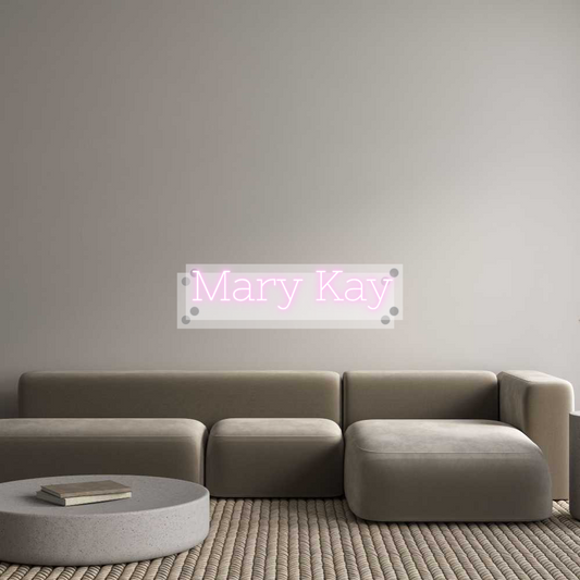 Custom Neon: Mary Kay