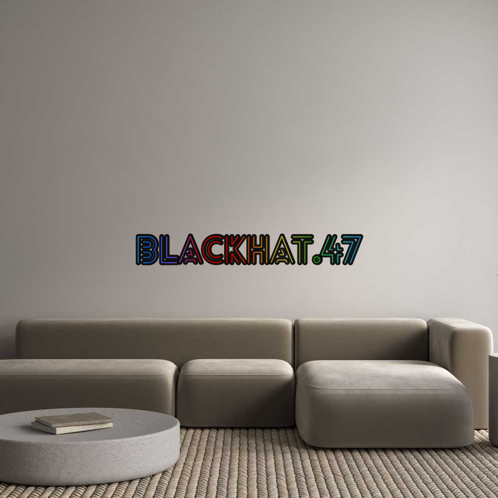 Custom Neon: Blackhat.47