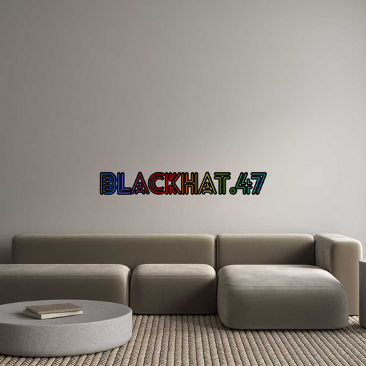 Custom Neon: Blackhat.47